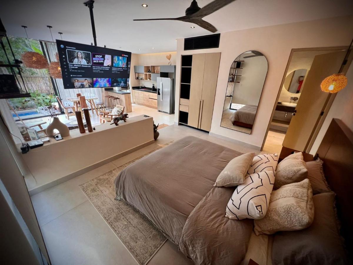 Xunkari Eco Luxury Bungalow In Tulum Villa Exterior foto